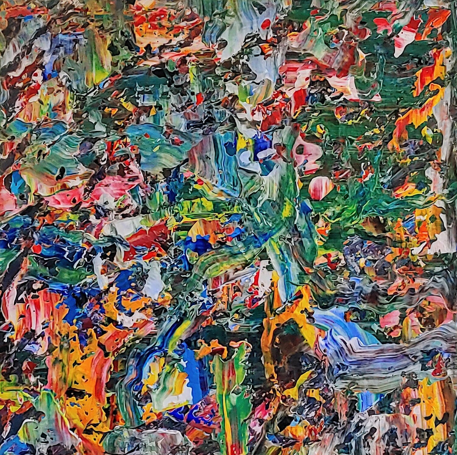 maze Klaus Angeli Original painting for sale