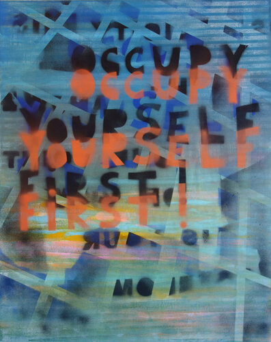 Occupy Yourself by Veronika Ban, Painting for Sale on Select