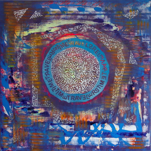 Time travel by Veronika Ban, Painting for Sale on Select