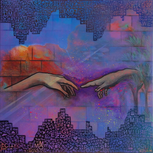 Touch by Veronika Ban, Painting for Sale on Select