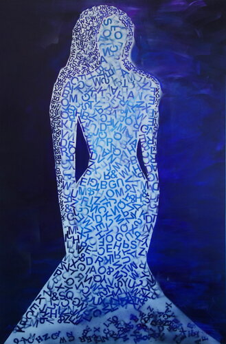 The bride by Veronika Ban, Painting for Sale on Select