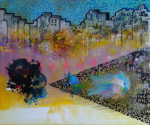 The Energy by Veronika Ban, Painting for Sale on Select
