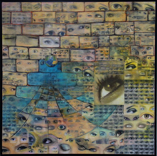 Always Looking For... by Veronika Ban, Painting for Sale on Select