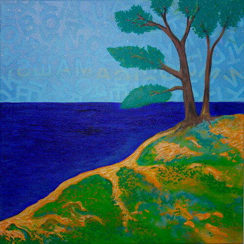 Seascape view by Veronika Ban, Painting for Sale on Select