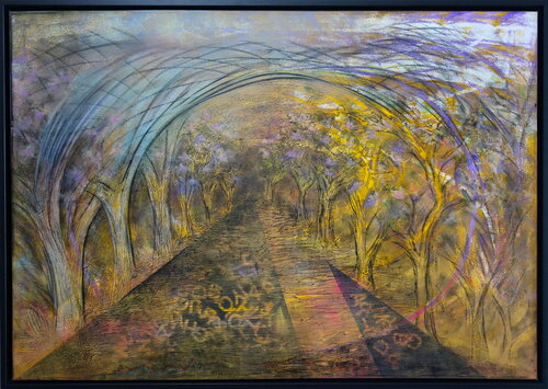 Lost in the park by Veronika Ban, Painting for Sale on Select
