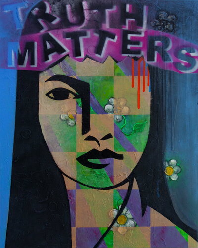 Truth matters by Veronika Ban, Painting for Sale on Select