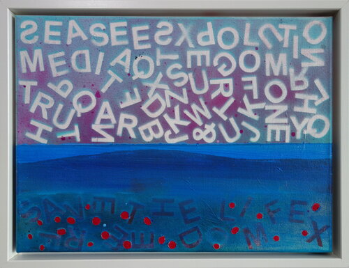 Sea sees by Veronika Ban, Painting for Sale on Select