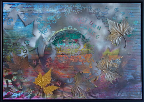 Autumn Dance by Veronika Ban, Painting for Sale on Select