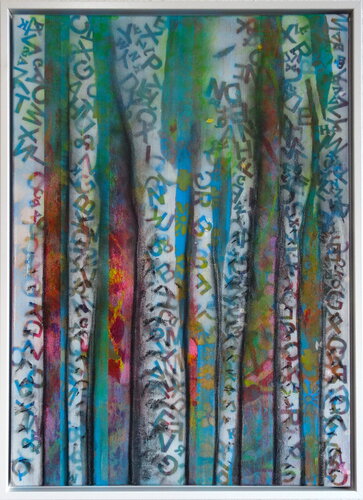 Birch Trees von Veronika Ban, Malerei kaufen auf Select