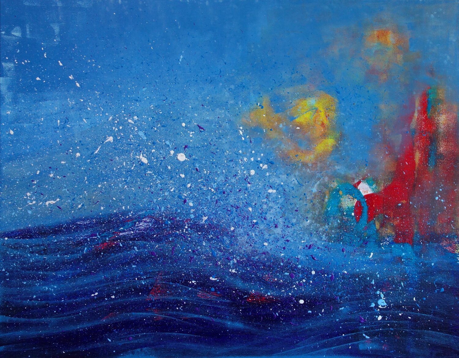 Splash Veronika Ban Original painting for sale
