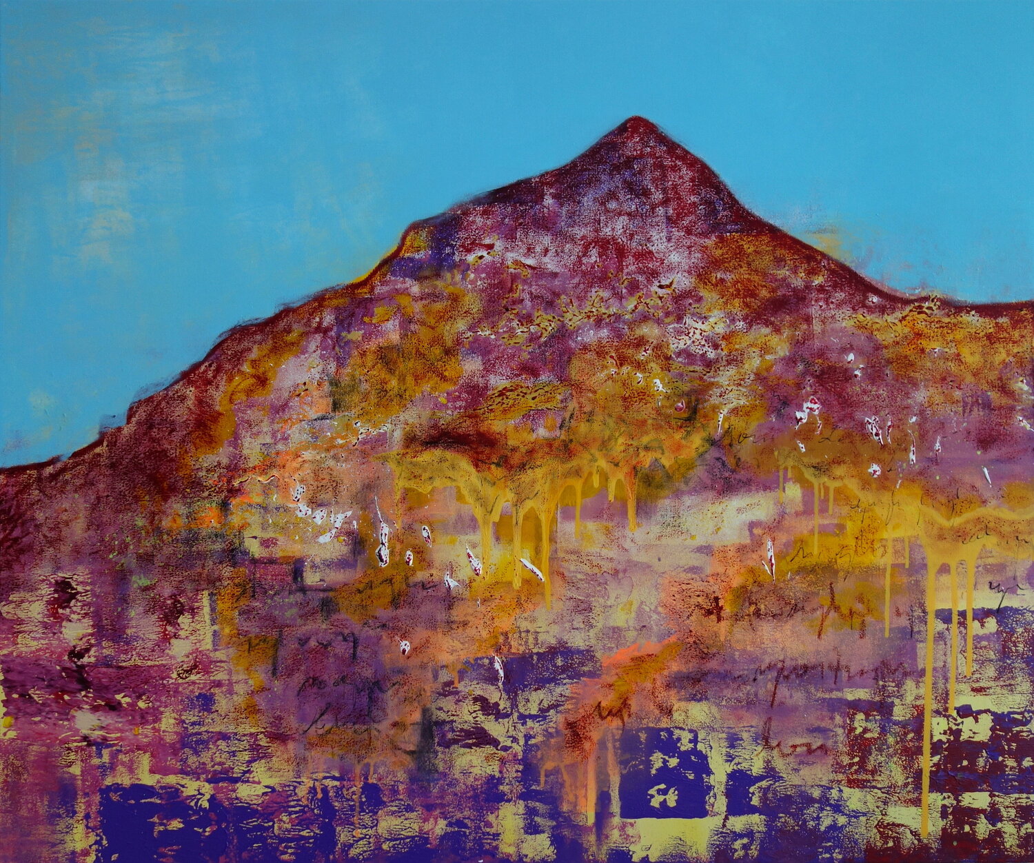 The Mountain Veronika Ban Original painting for sale