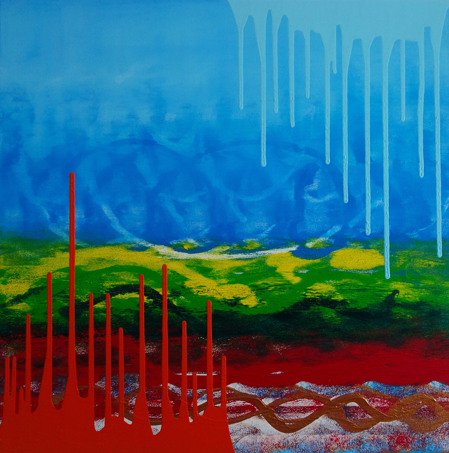 Natural path Veronika Ban Original painting for sale