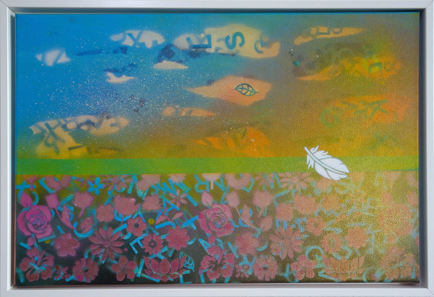 Spring Sunrise Veronika Ban Original painting for sale