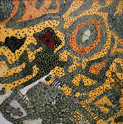 Frühlingsabstraktion by Anna Rona, Painting for Sale on Select