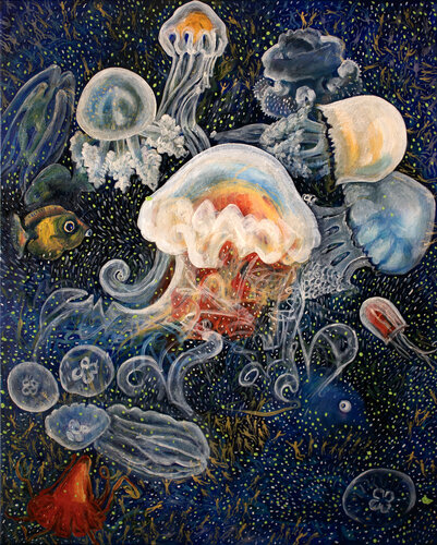 Baden by Anna Rona, Painting for Sale on Select