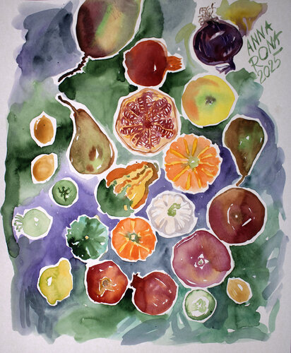 Mein Herbst by Anna Rona, Painting for Sale on Select