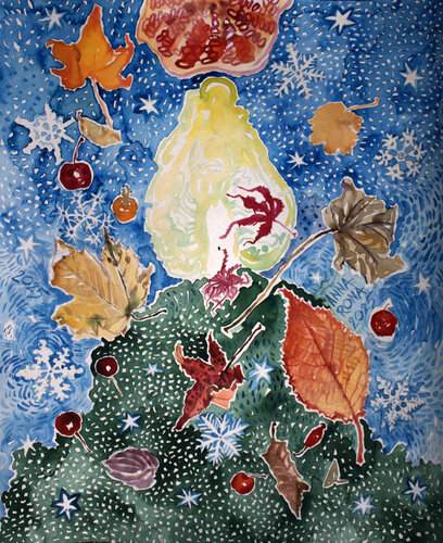 Abschied vom Herbst by Anna Rona, Painting for Sale on Select