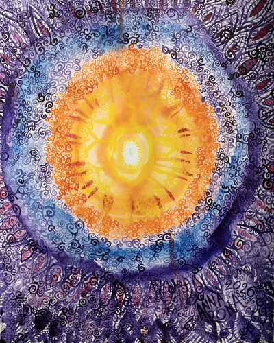 Unter den Augenlidern by Anna Rona, Painting for Sale on Select