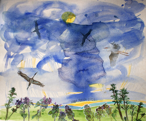 April by Anna Rona, Painting for Sale on Select