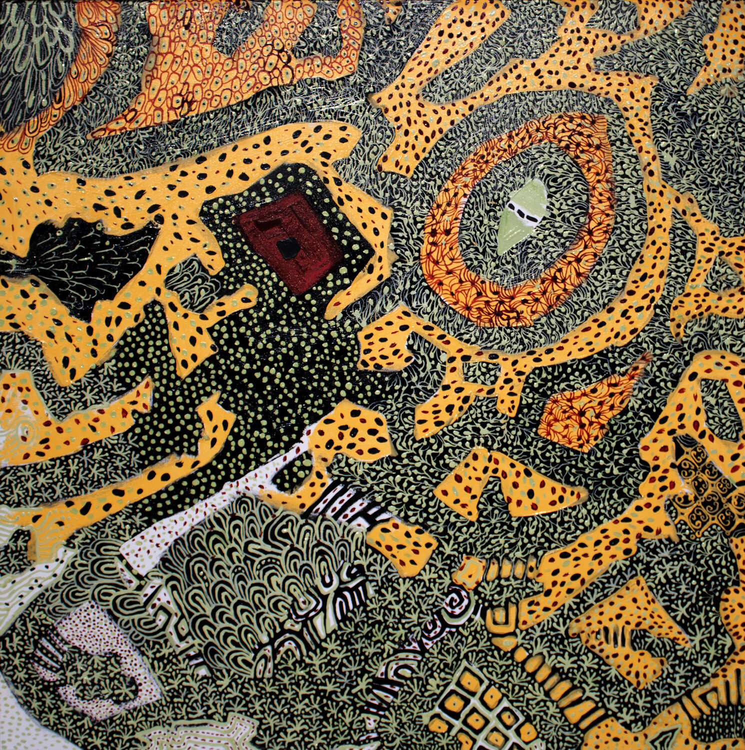 Frühlingsabstraktion Anna Rona Original painting for sale