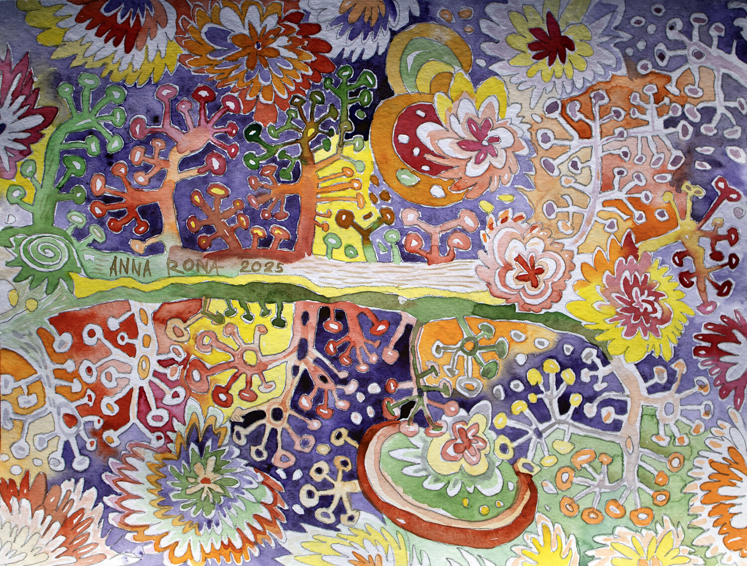 Der ewige Wald Anna Rona Original painting for sale