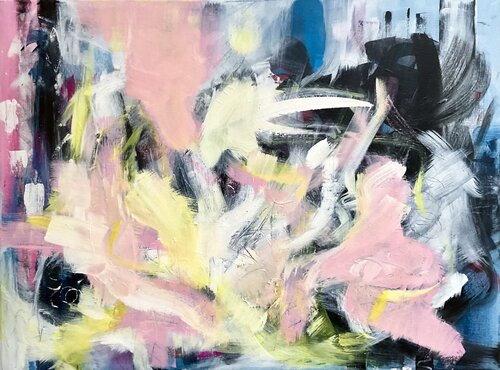 Das Lächeln der Sonne by Susanna Schorr, Painting for Sale on Select