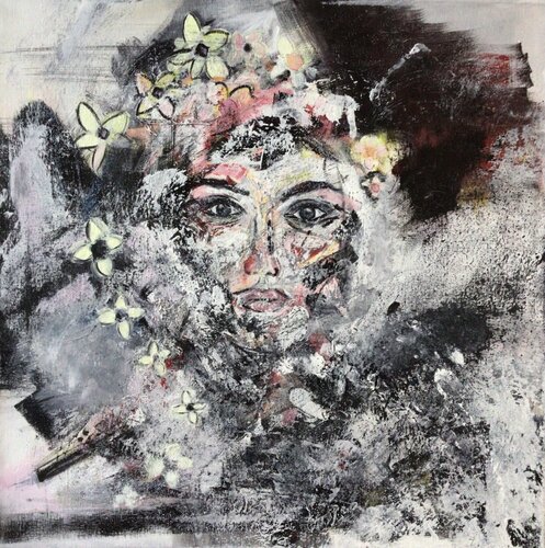 Verborgene Schönheit by Susanna Schorr, Painting for Sale on Select