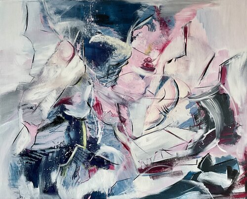 Buch des Lebens -Lebenslinien by Susanna Schorr, Painting for Sale on Select