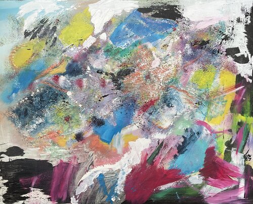 Contemporary Dance by Susanna Schorr, Painting for Sale on Select