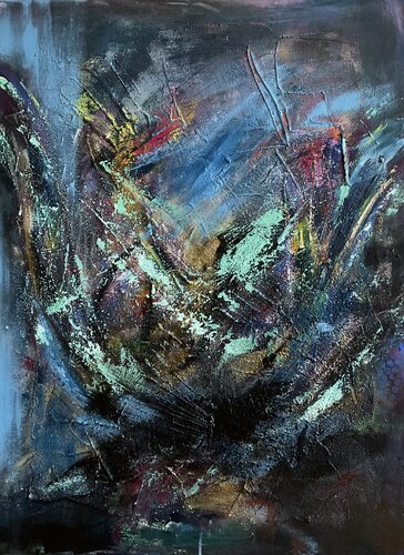 Lotus Glow - by Susanna Schorr, Painting for Sale on Select