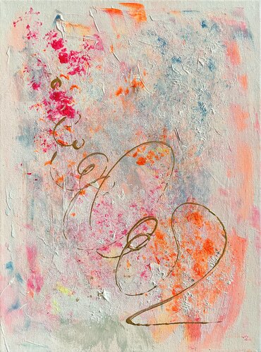 Goldener Pfad by Susanna Schorr, Painting for Sale on Select