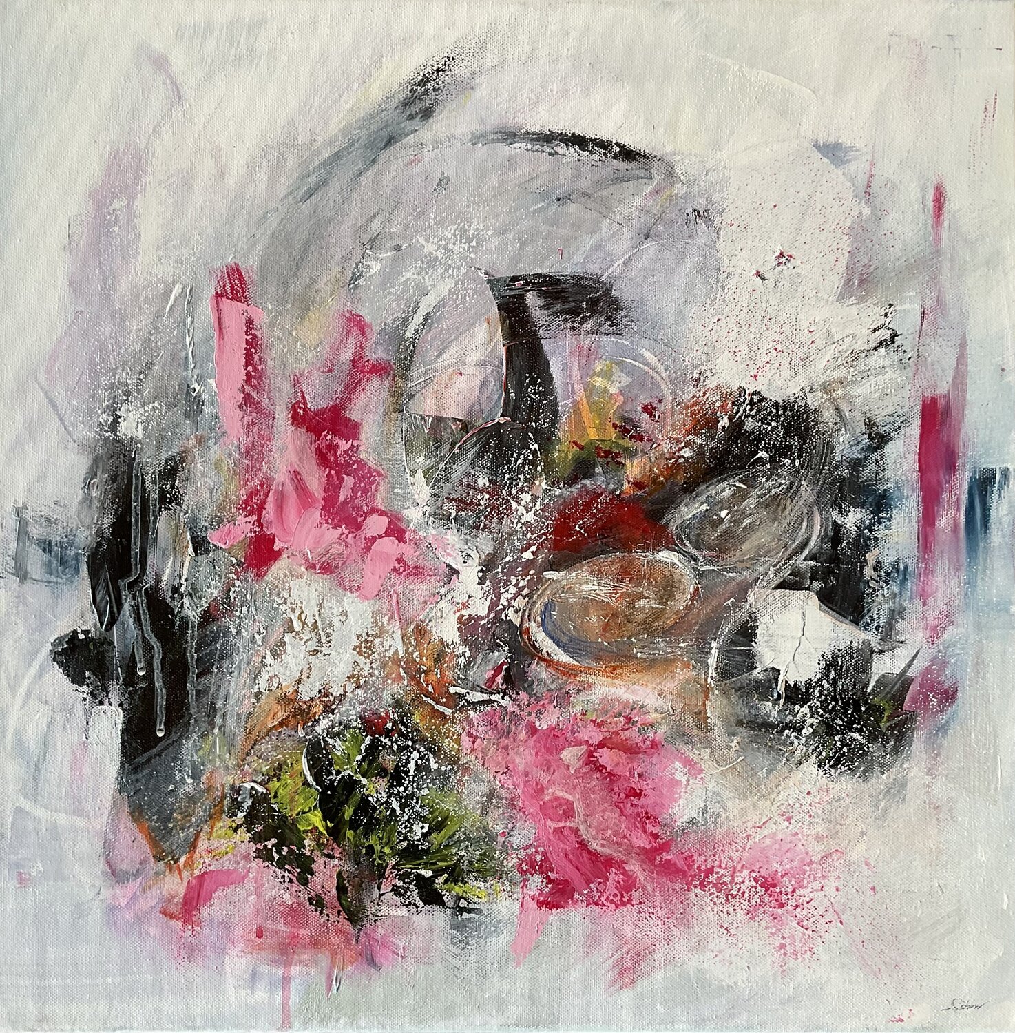 Pulsierendes Glück Susanna Schorr Original painting for sale