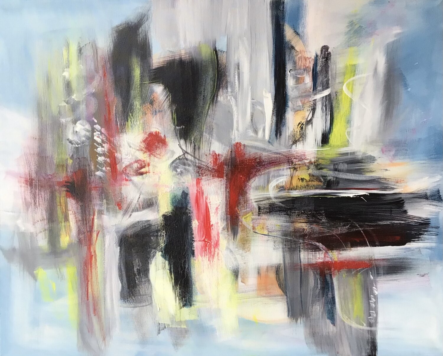 Meeresrauschen Susanna Schorr Original painting for sale