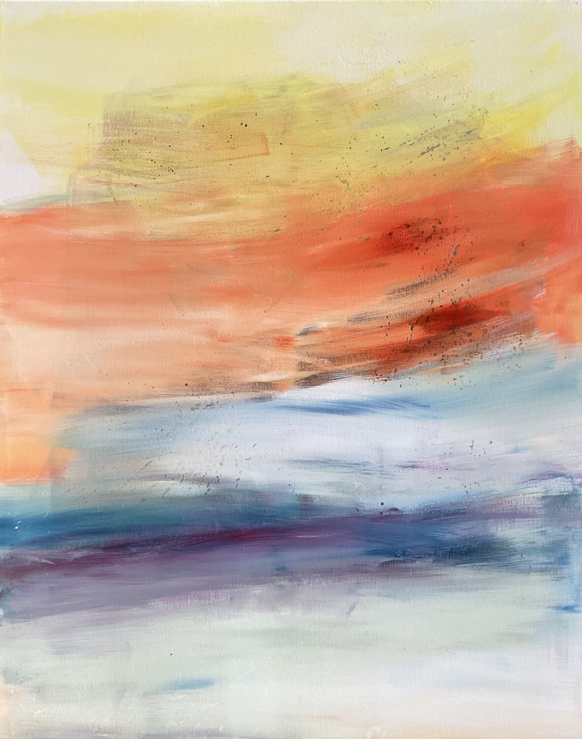 Farbenklang in der Aura des Morgens Susanna Schorr Original painting for sale