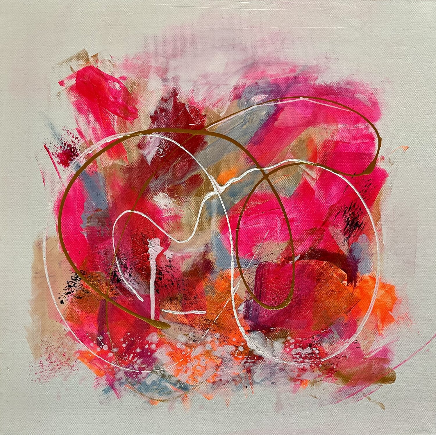 Goldene Frequenz Susanna Schorr Original painting for sale