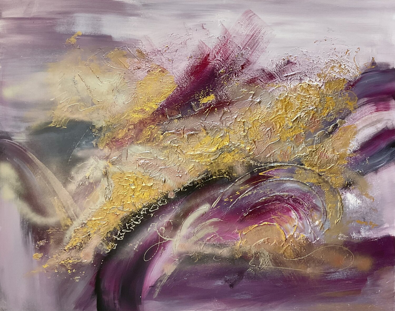 Soul Glimmer Susanna Schorr Original painting for sale