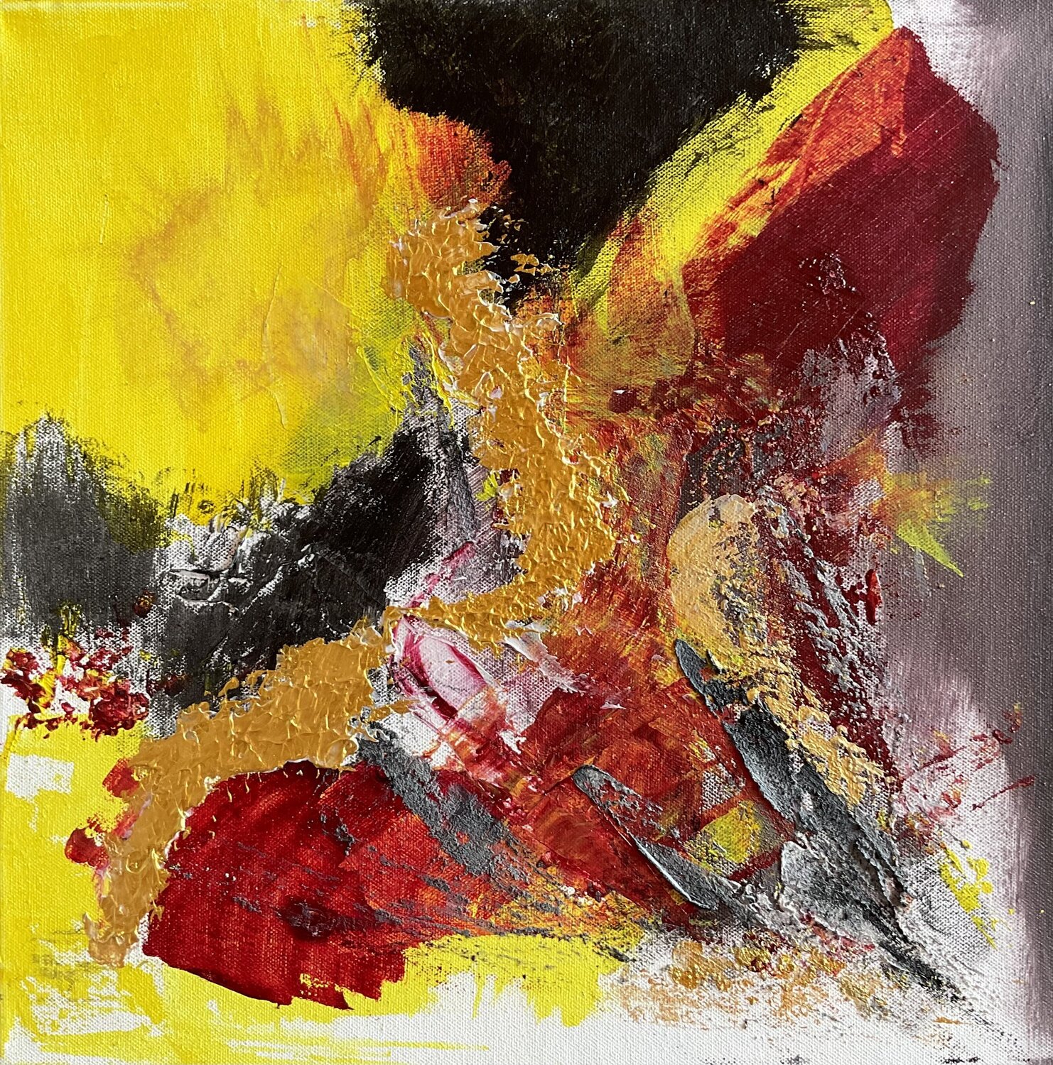 Kraft der Elemente Susanna Schorr Original painting for sale