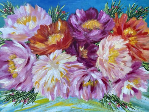 Bliss by Dawn Nagle, Painting for Sale on Select