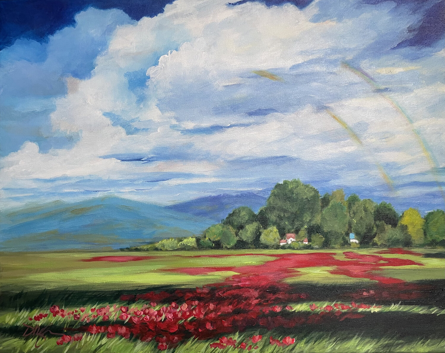 New Beginnings Dawn Nagle Original painting for sale