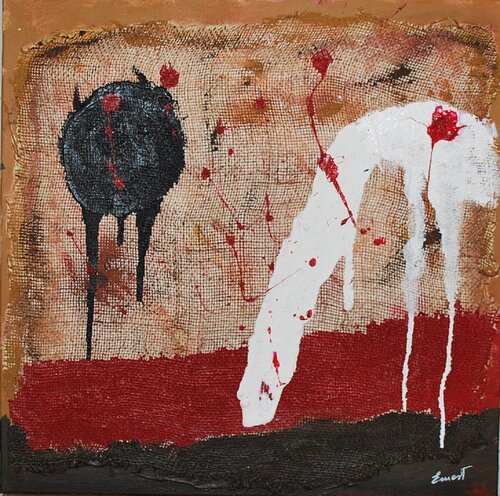 Maltrato animal by Ernest Carneado Ferreri, Painting for Sale on Select
