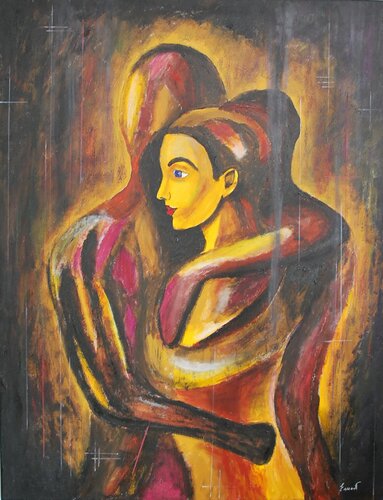 El límite entre refugio y prisión by Ernest Carneado Ferreri, Painting for Sale on Select