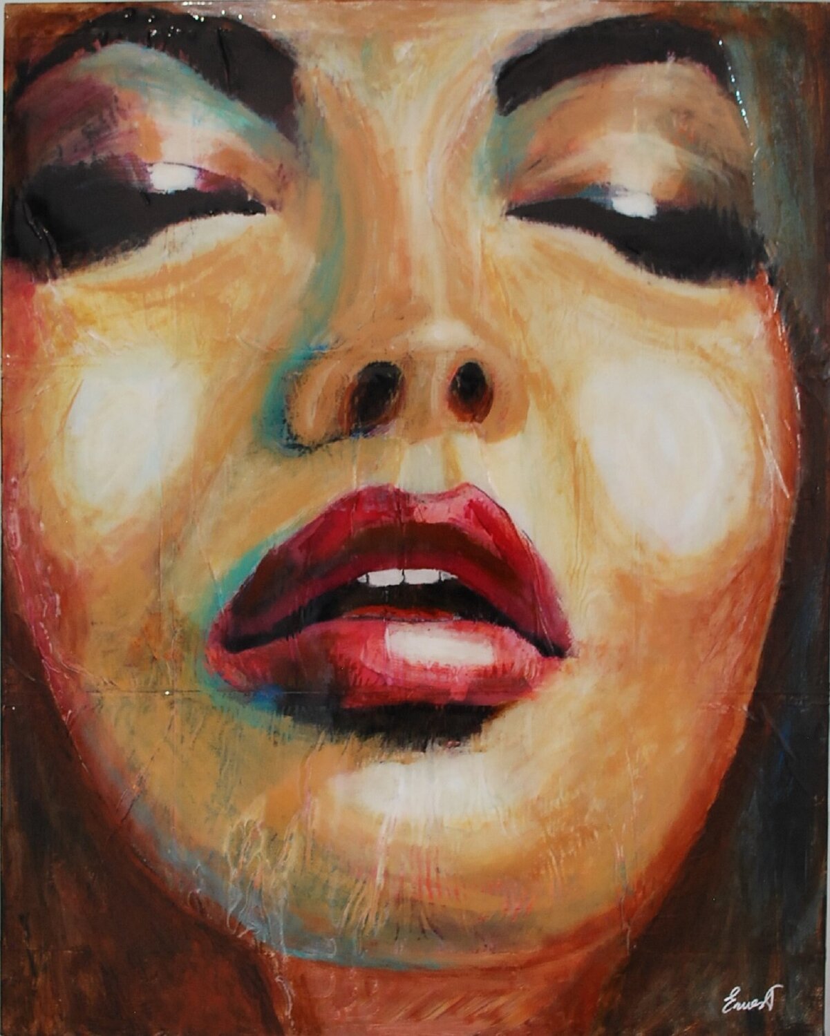 Sensaciones Ernest Carneado Ferreri Original painting for sale