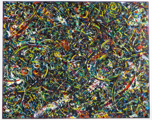 Meta epigenomic galaxy by Jose Antonio Salvador Corrales Moreno, Painting for Sale on Select
