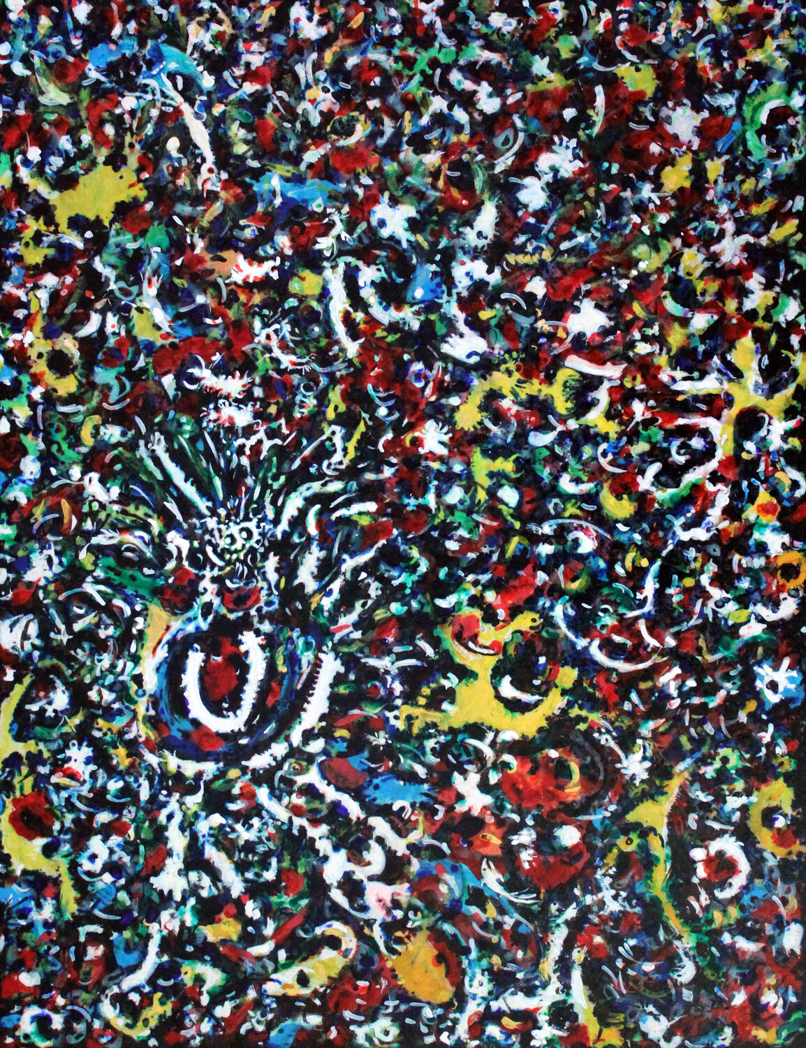 Bio épigénétique action (Impression giclée) Jose Antonio Salvador Corrales Moreno Original painting for sale