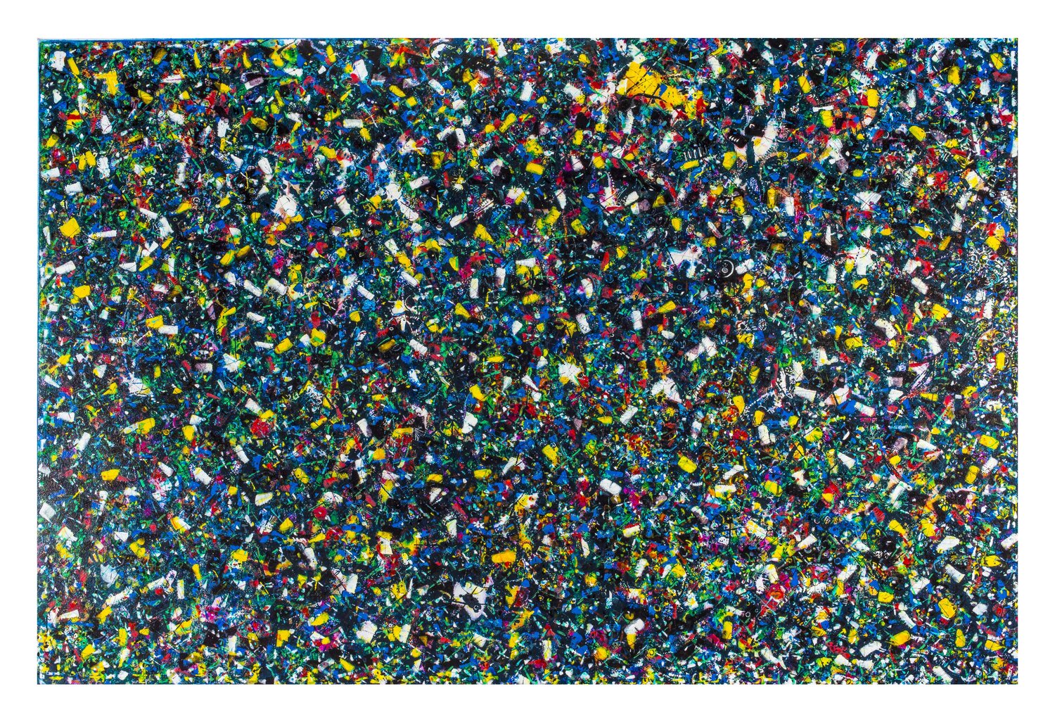 Mater & Matrix hyperbio-Michromatrixtic Galaxy Jose Antonio Salvador Corrales Moreno Original painting for sale