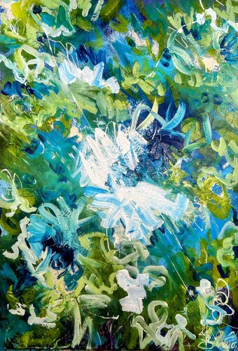 Fresh Spring by Ute Bivona, Painting for Sale on Select