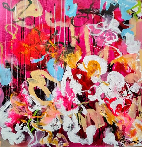 Überraschung by Ute Bivona, Painting for Sale on Select