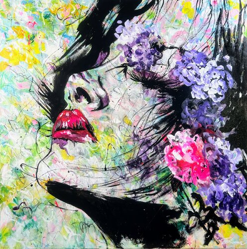 Donna by Ute Bivona, Painting for Sale on Select