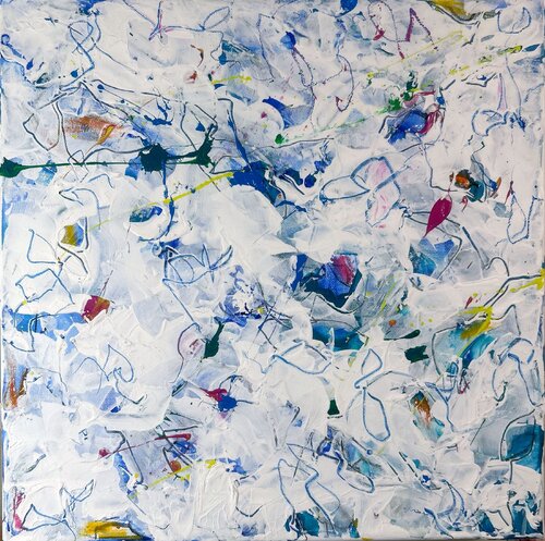 Winter by Ute Bivona, Painting for Sale on Select
