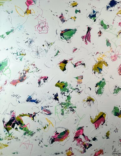 Whispering winds by Ute Bivona, Painting for Sale on Select